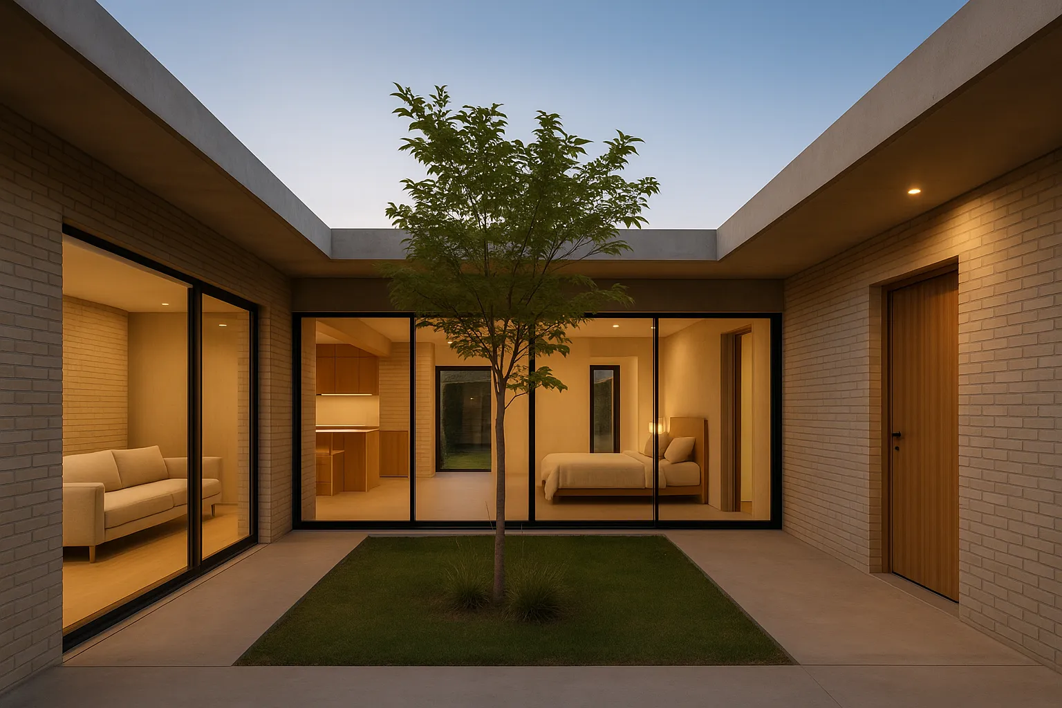 Patio House residential project